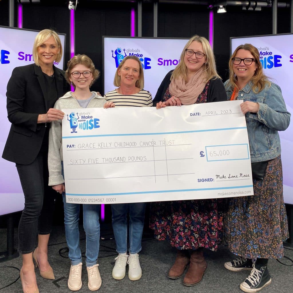 Grace Kelly Childhood Cancer Trust Receives £65,000 From Global’s Make ...