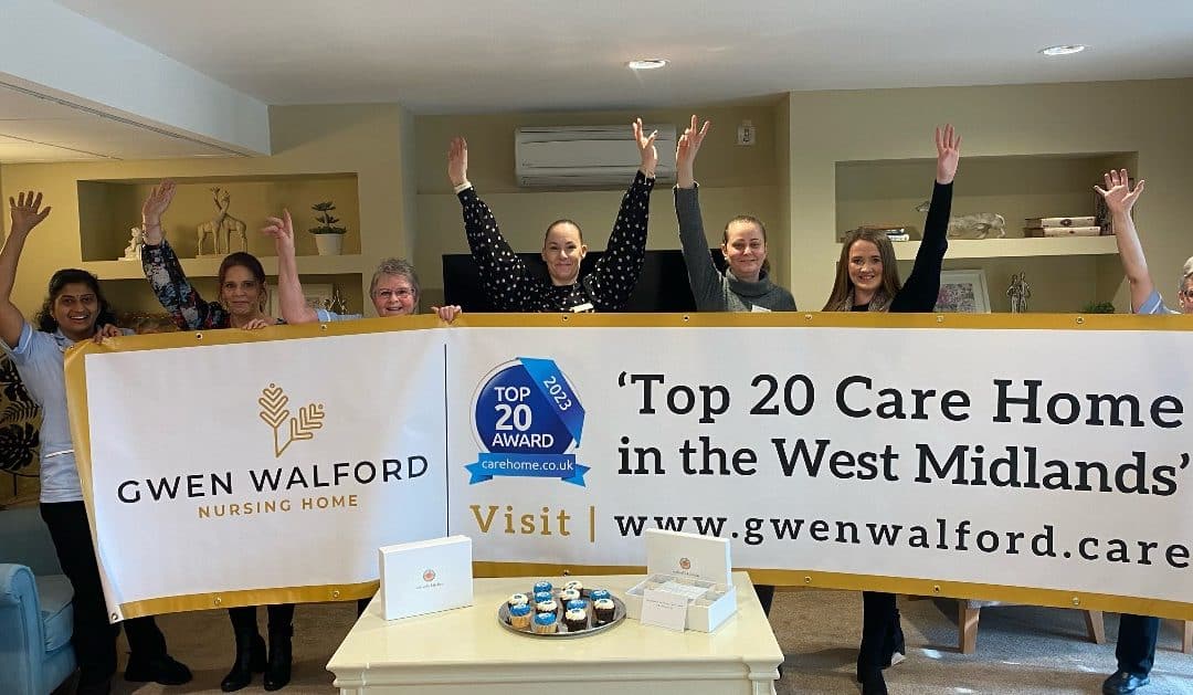 Rotherwood Honoured with Four ‘Top 20 Awards’ with carehome.co.uk.
