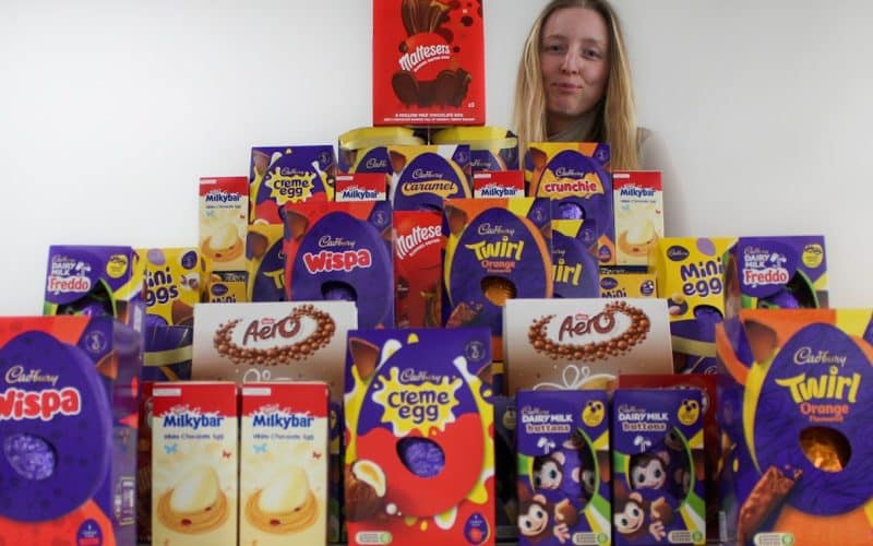 Local children to benefit from kind-hearted Easter egg donation