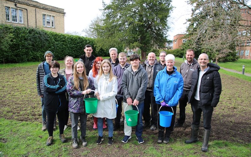 University of Worcester Creates New Wildflower Meadow