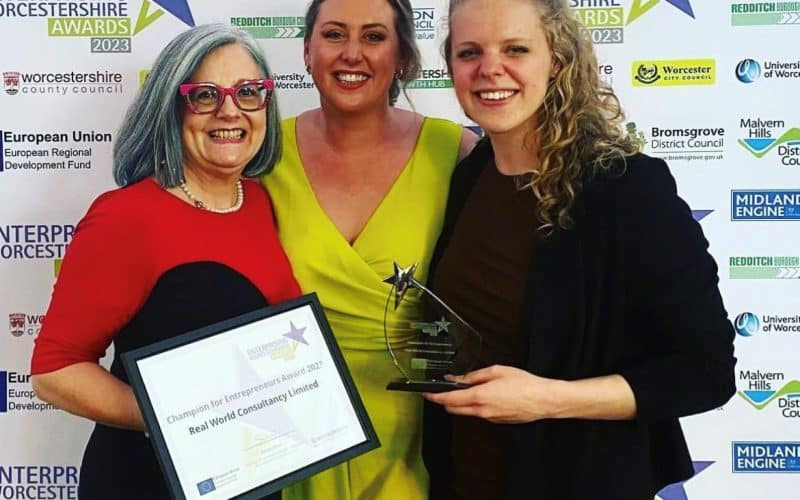 Real World Consultancy Wins Coveted Business Award