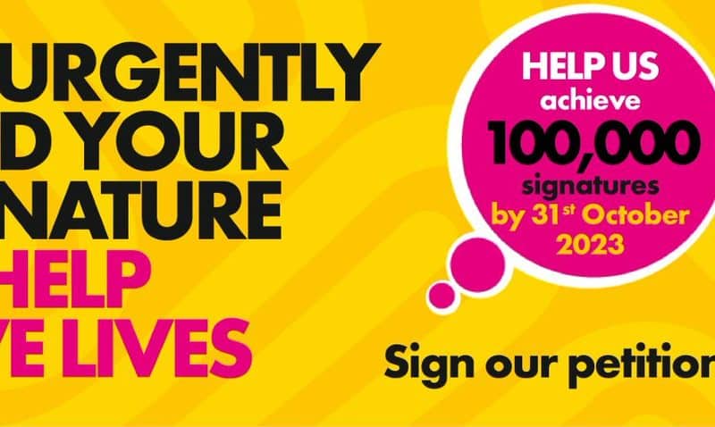 Sign our petition and make a difference to those suffering from brain tumours