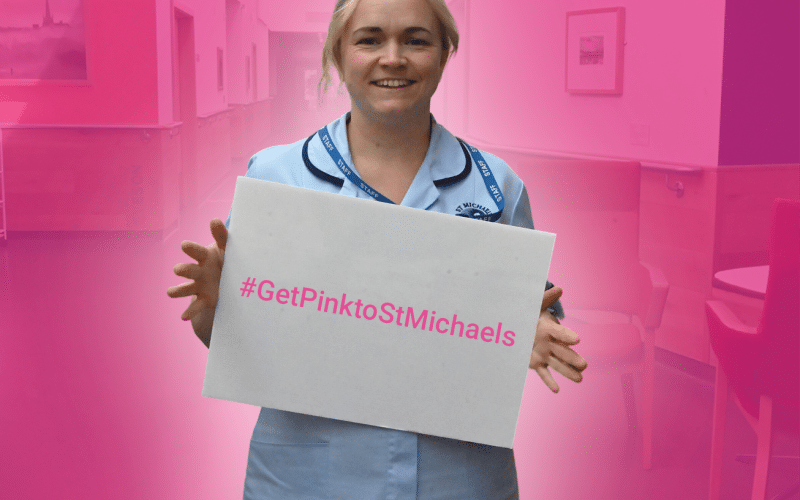 #getpinktostmichaels