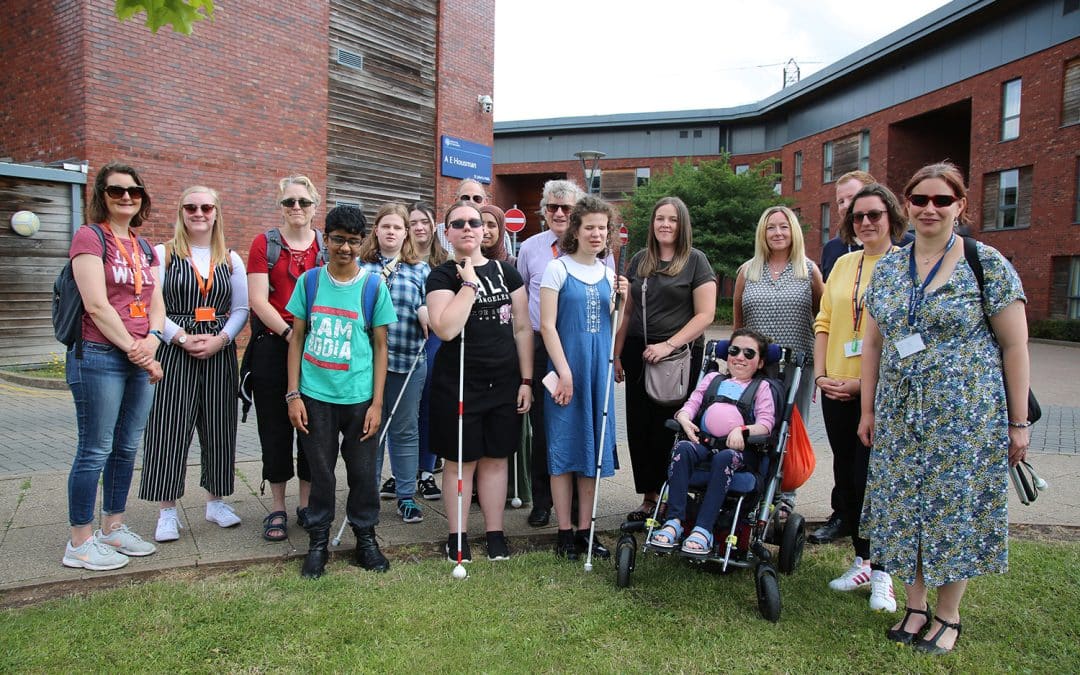 Visually Impaired Students Learn about Transition to University