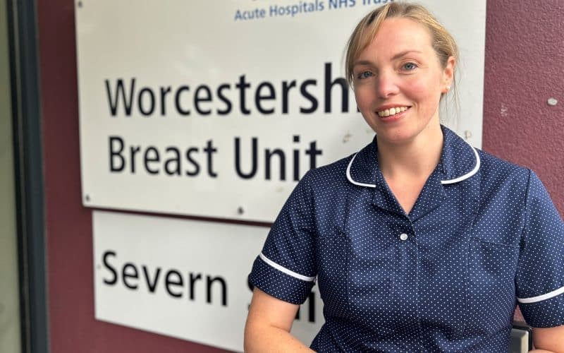 Worcestershire Breast Unit welcomes metastatic Kate Nurse