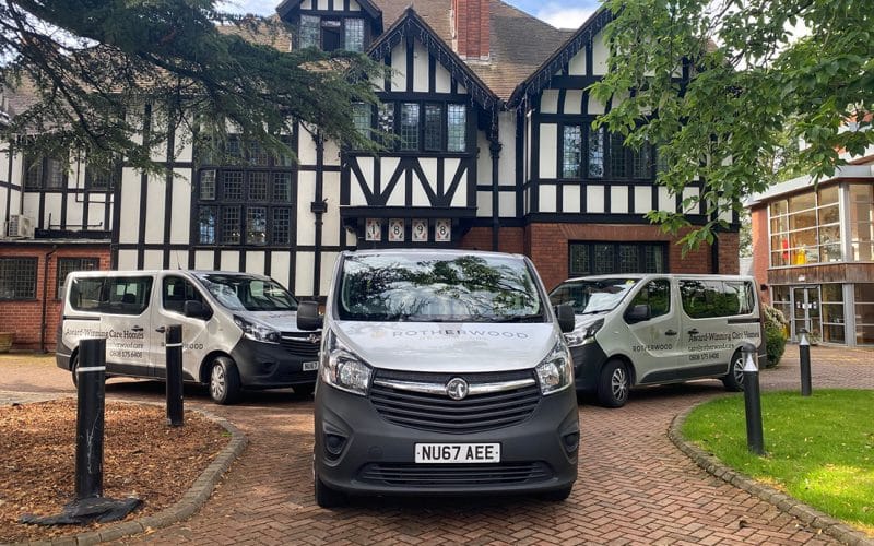 Rotherwood to Enhance Resident Experience with New Minibus Fleet for Community Trips
