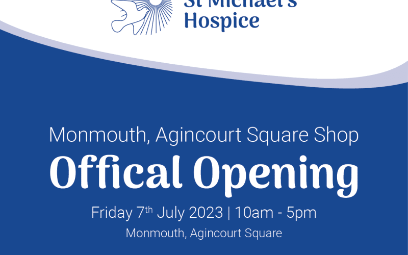 St Michael’s Hospice to open shop in Monmouth