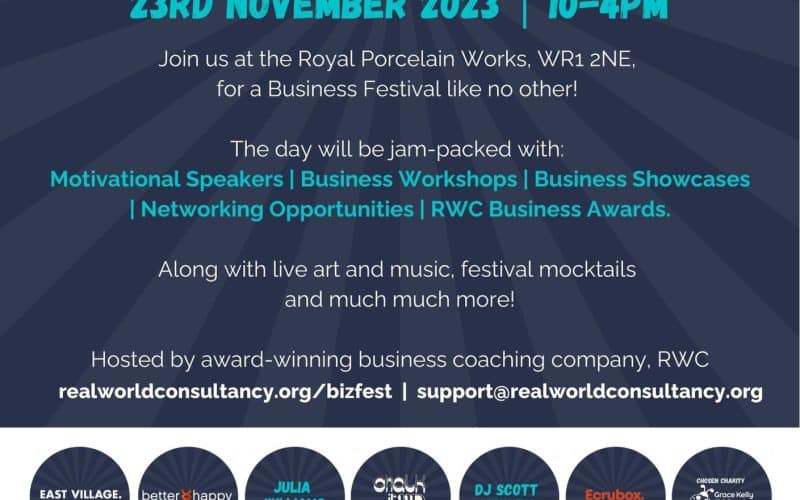 Unveiling the Ultimate Business Festival, BizFest: Join Real World Consultancy at the Royal Porcelain Works