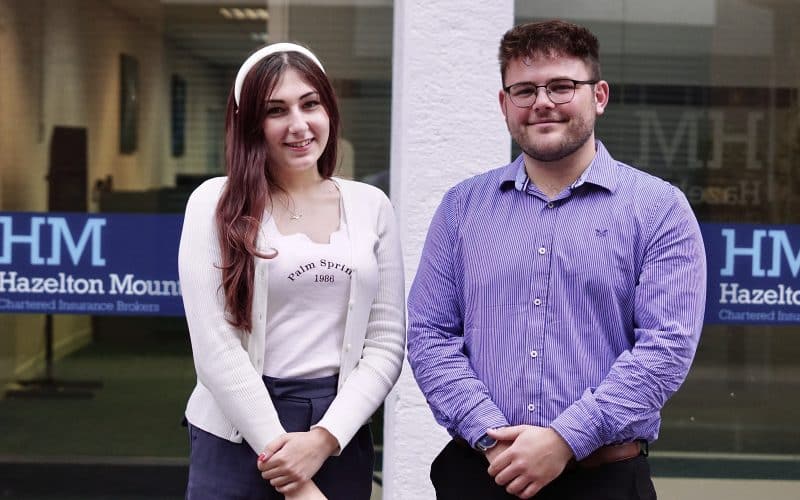 Two Apprentices Achieve Promotion at Hazelton Mountford