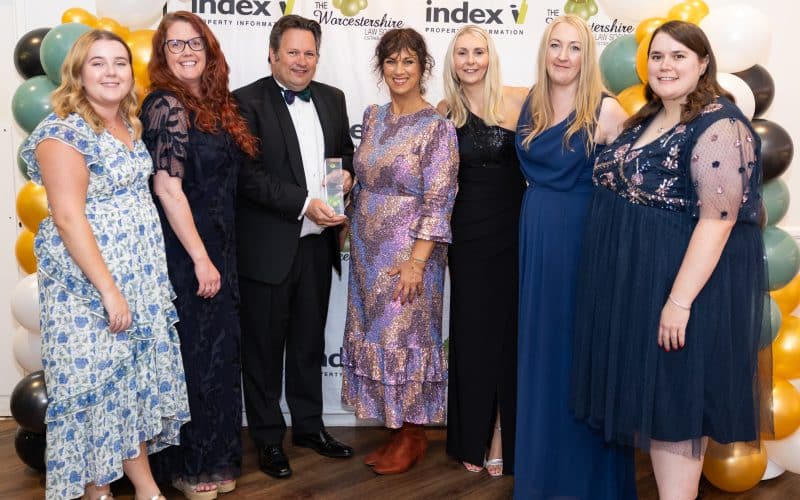 Law firm celebrates hat-trick at Worcestershire Law Society Awards