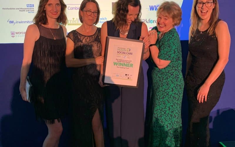 Children’s Charity Wins Worcestershire Health & Social Care Award