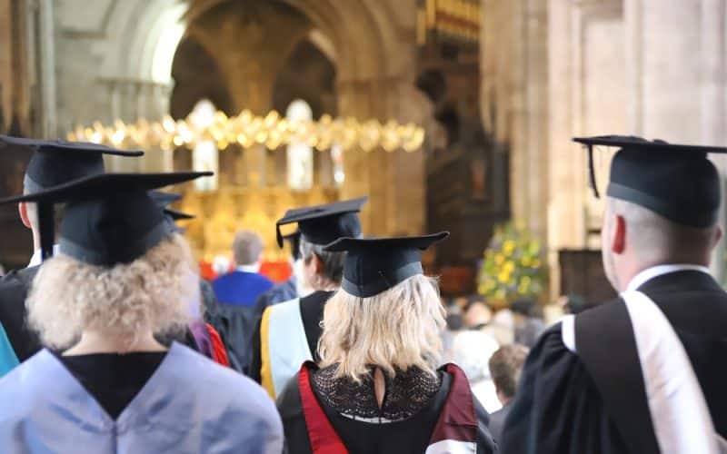 Graduation day for Herefordshire College students