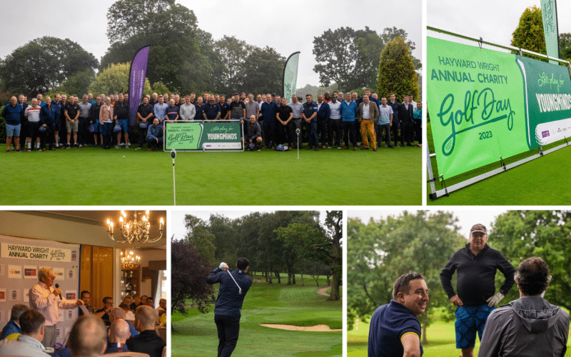 Leading accountancy firm raises thousands for children’s mental health charity at annual golf event