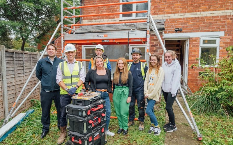 Builder joins forces with mental health charity to support Herefordshire residents