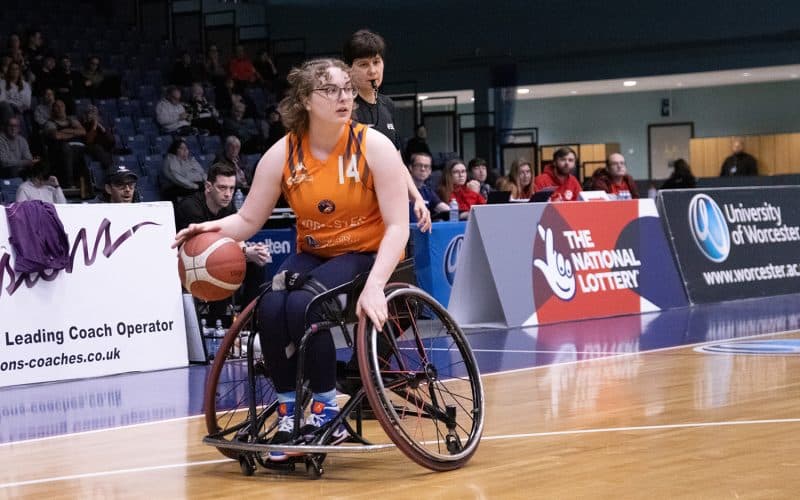 Student Competing at Wheelchair Basketball World Championships