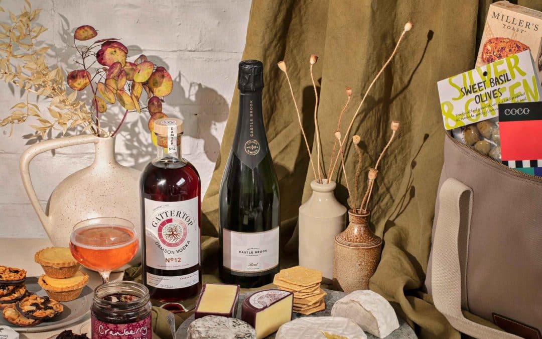 Celebrate the best of Herefordshire with Gattertop Drinks luxury Christmas hampers
