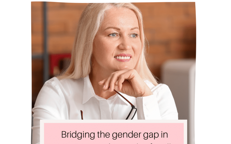 Bridging the Gender Gap in Pensions with Equality for all.