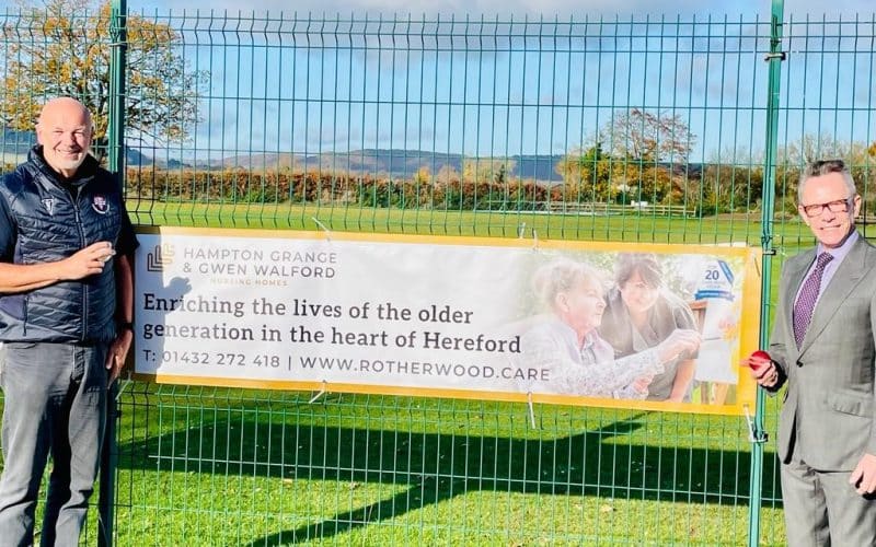 Rotherwood Healthcare Announces Partnership with Herefordshire Cricket Ltd
