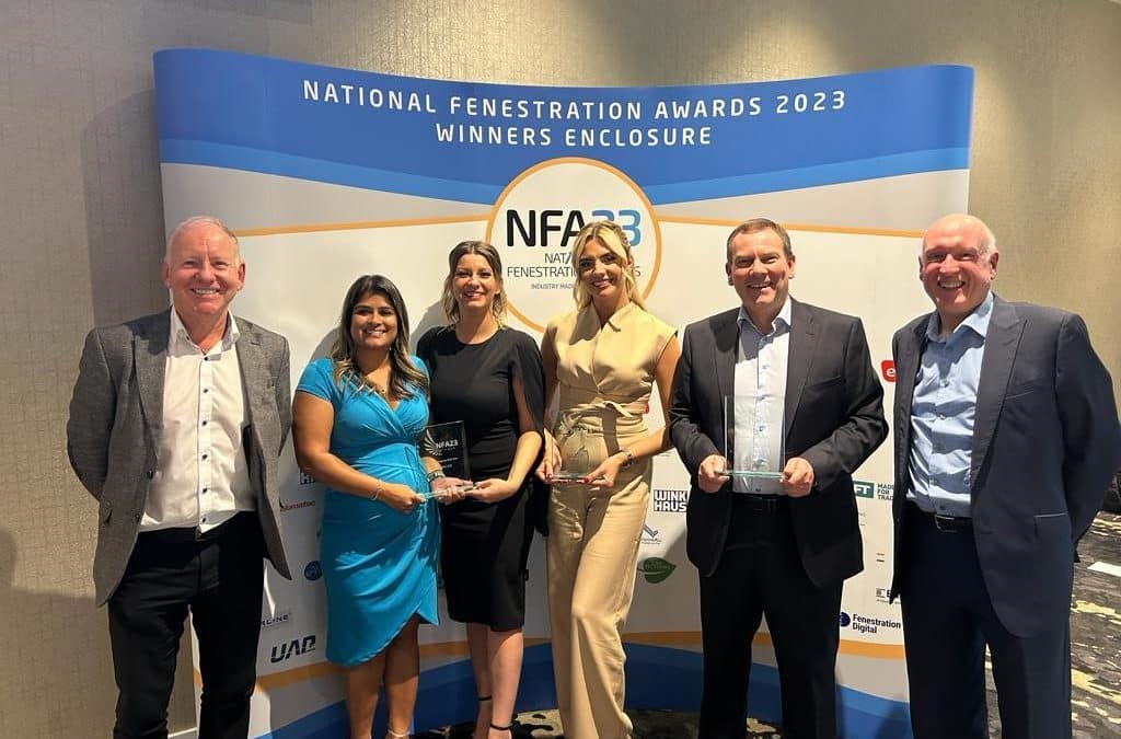 REHAU Scores Hat Trick at National Fenestration Awards 2023