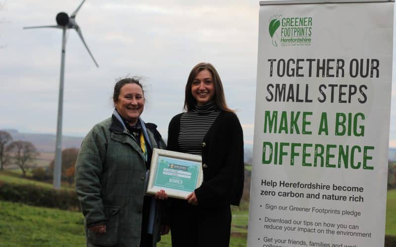 Winners announced in Herefordshire’s inaugural Greener Footprints Business Champions Awards