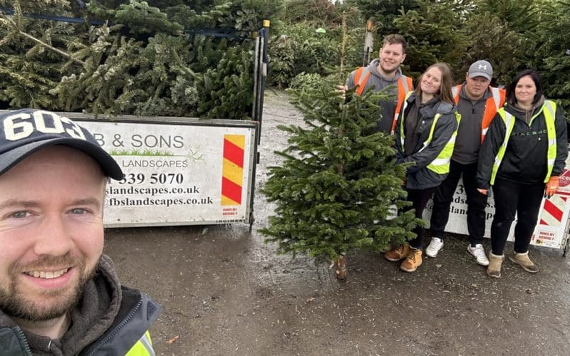 Landscaping Firm to Take Part in Christmas Tree Recycling Efforts for Local Hospice
