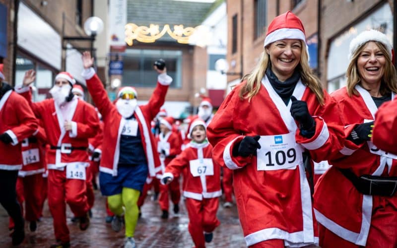 The Iconic St Michael’s Hospice Santa Run has Sold-out