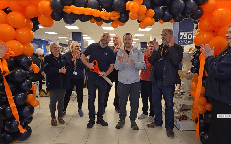 Superstore success as biggest ever store opens for Acorns Children’s Hospice
