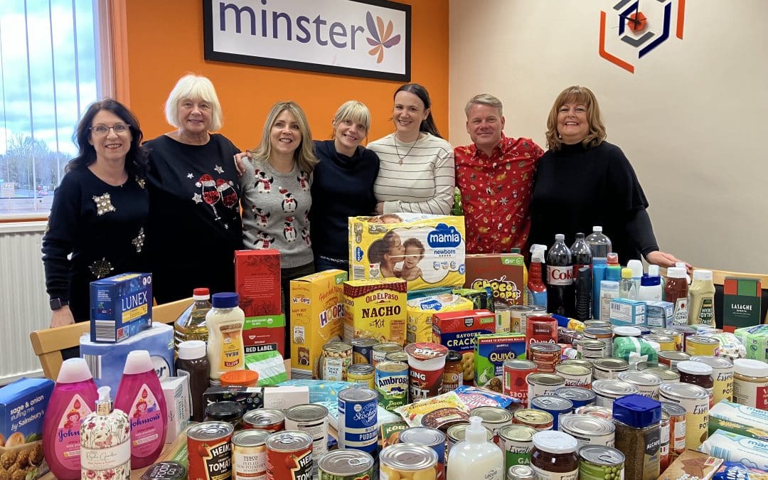 Wyre Forest IT firm donates to local foodbank