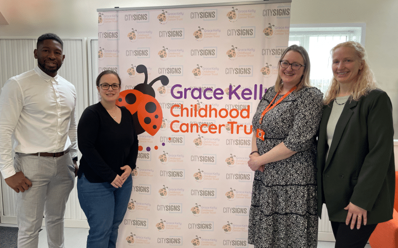 Local Firms Unite to Support Grace Kelly Childhood Cancer Trust