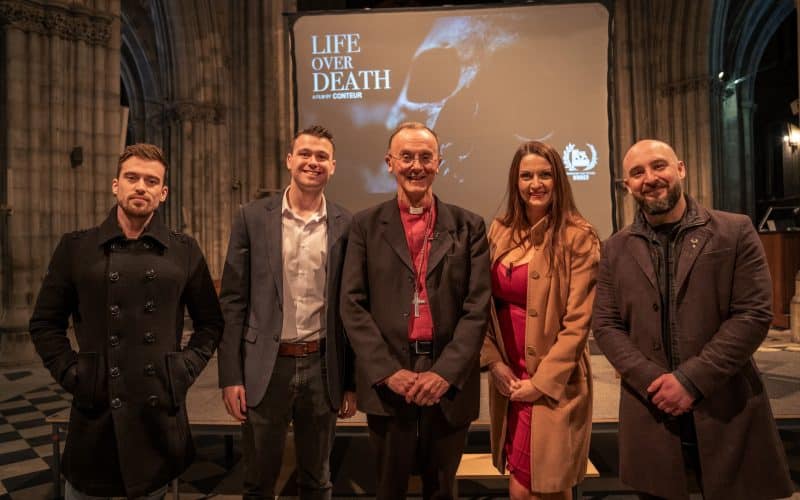 Hundreds Gather at Cathedral for Award-Winning Worcester Charnel House Documentary Screening