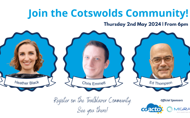 Unlocking Success: A Sneak Peek into the Next Salesforce Cotswolds Community Group Event!