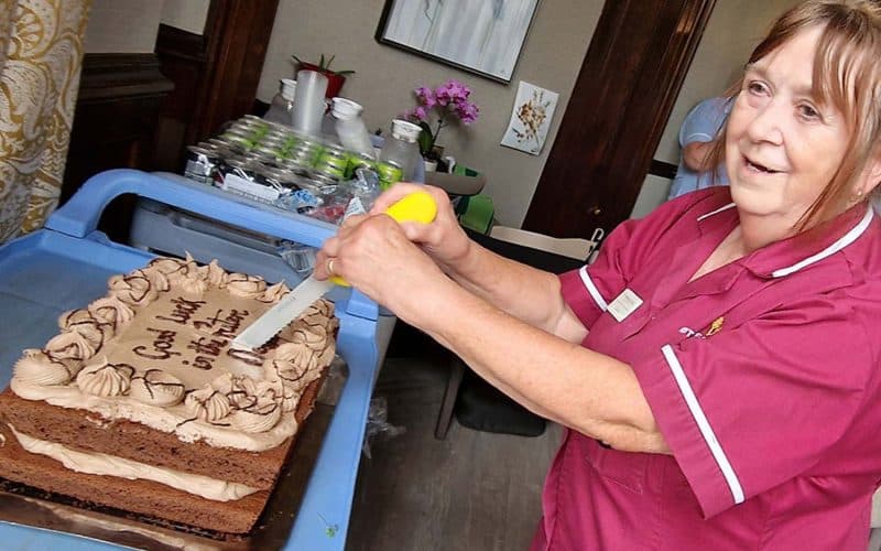 Lynhales Hall Care Home Employee Retires After 21 Years of Dedicated Service