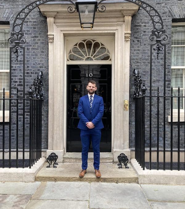 Downing Street Event Acknowledges Sports Therapy Students’ Efforts at Marathon
