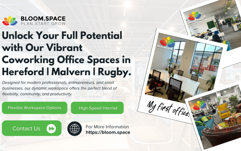 Introducing Bloom.Space: Your Local Coworking and Business Incubation Hub
