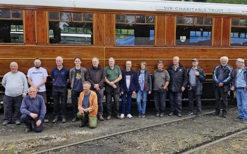 Restored Severn Valley Railway Carriage is ‘a Credit to the Team’