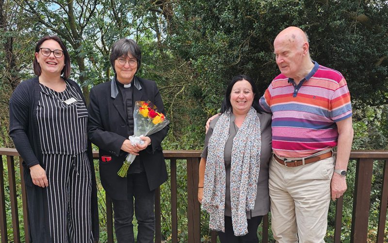 Hampton Grange and Gwen Walford Nursing Homes Welcome Dean of Hereford Cathedral