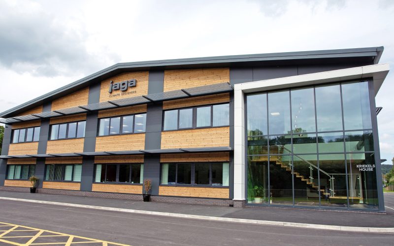 Ledbury-based heating and cooling company, Jaga UK, opens new eco-facility