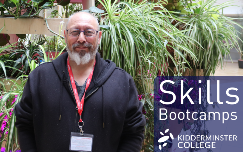 Kidderminster College Skills Bootcamp Helps Martin Iliffie Launch New Career in Health & Social Care