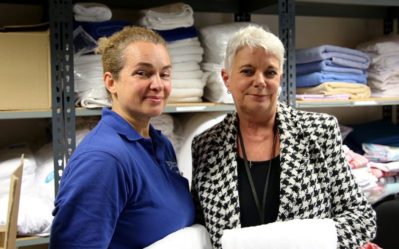 University Donates Linen Supplies to Hospitals in Ukraine