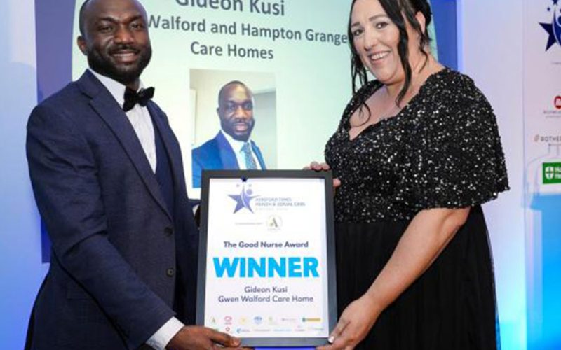 Gwen Walford Care Home Celebrates Win at the Hereford Times Health & Social Care Awards 2024