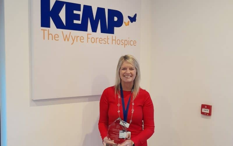 Prestigious Award Win for KEMP Hospice Fundraiser