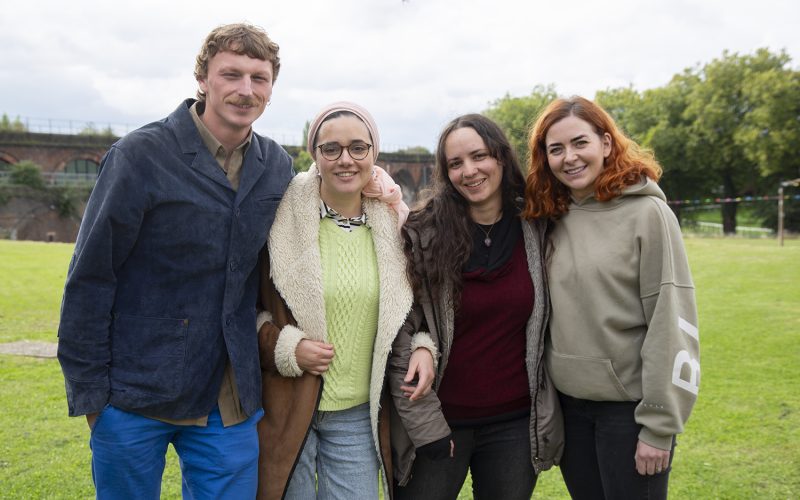 Research Students Running Half Marathon