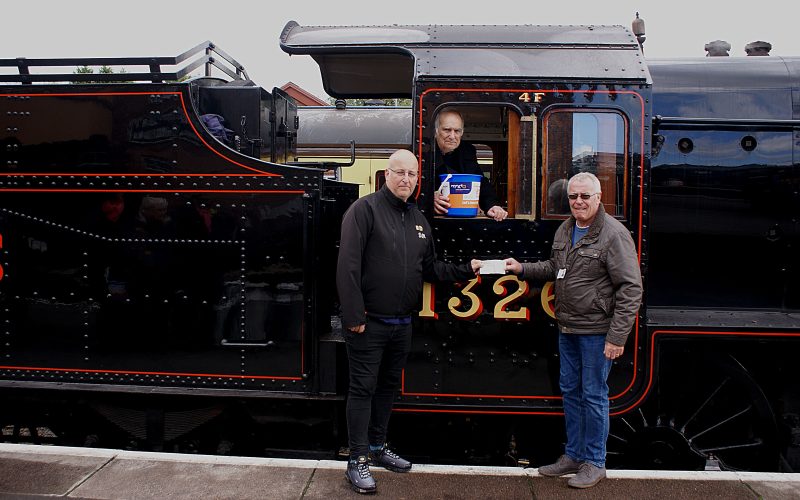 Severn Valley Railway Volunteer Raises £1,500 for Charity in Friend’s Memory