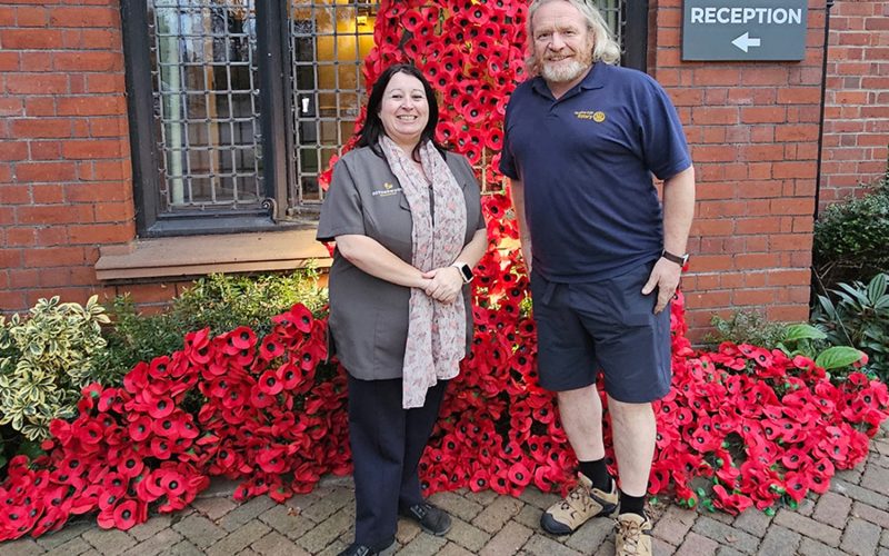 Hampton Grange and Gwen Walford Care Homes Welcome Local Councillor Jim Kenyon