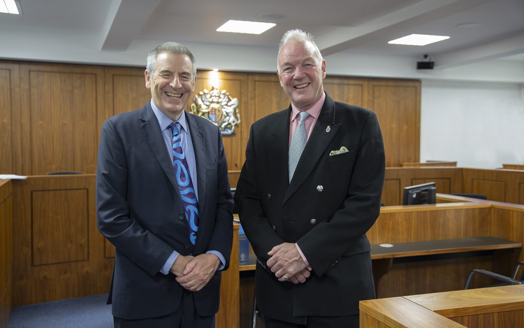 High Sheriff Praises University Facilities and Contribution to City on Tour