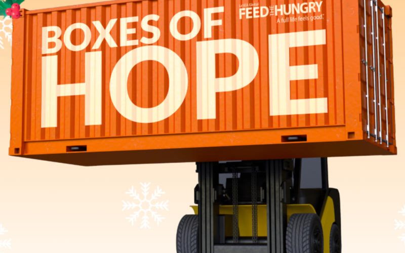 Boxes of HOPE for Christmas