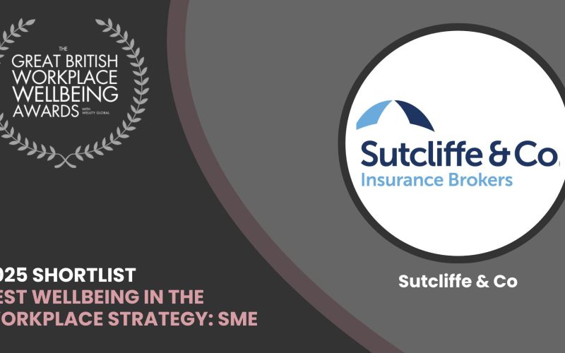 Sutcliffe & Co Announced as a Finalist in the Great British Workplace Wellbeing Awards 2025