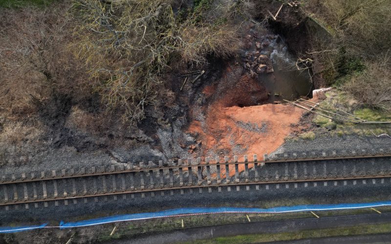 Supporters Rally Round after the Severn Valley Railway Suffers Devastating Landslip