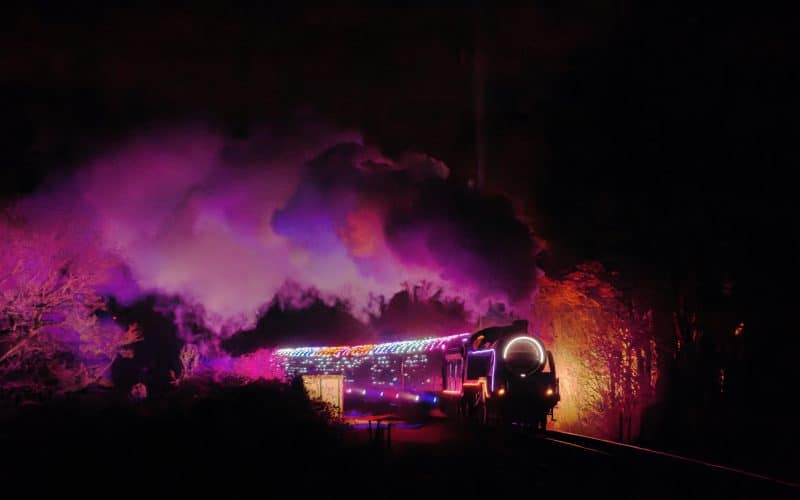 Boogie Lights Express Steams into the Severn Valley Railway