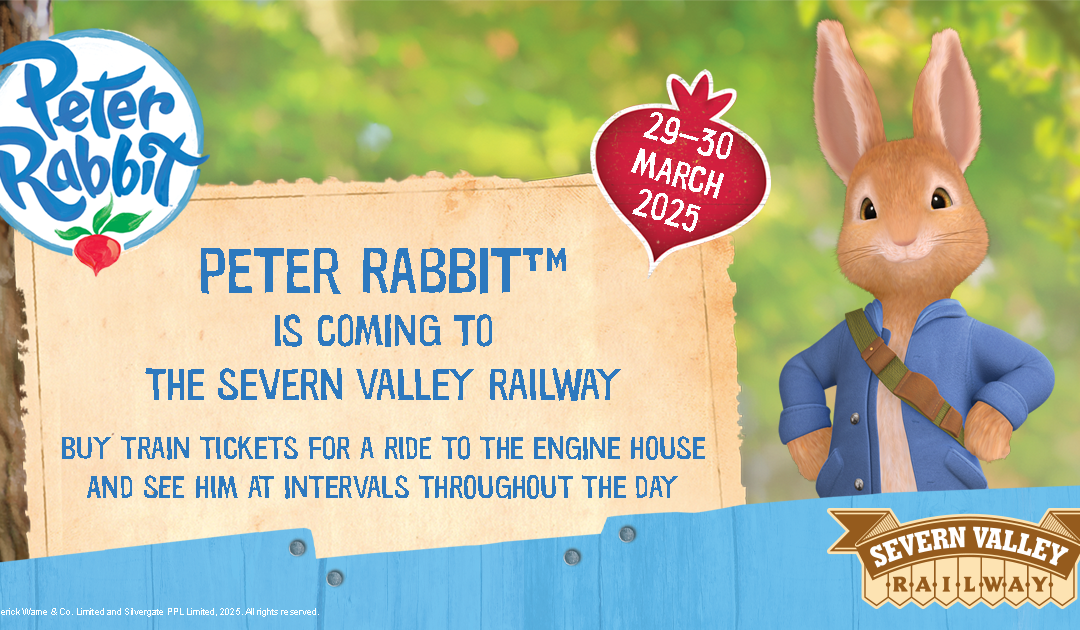 Peter Rabbit™ to Visit the Severn Valley Railway in March